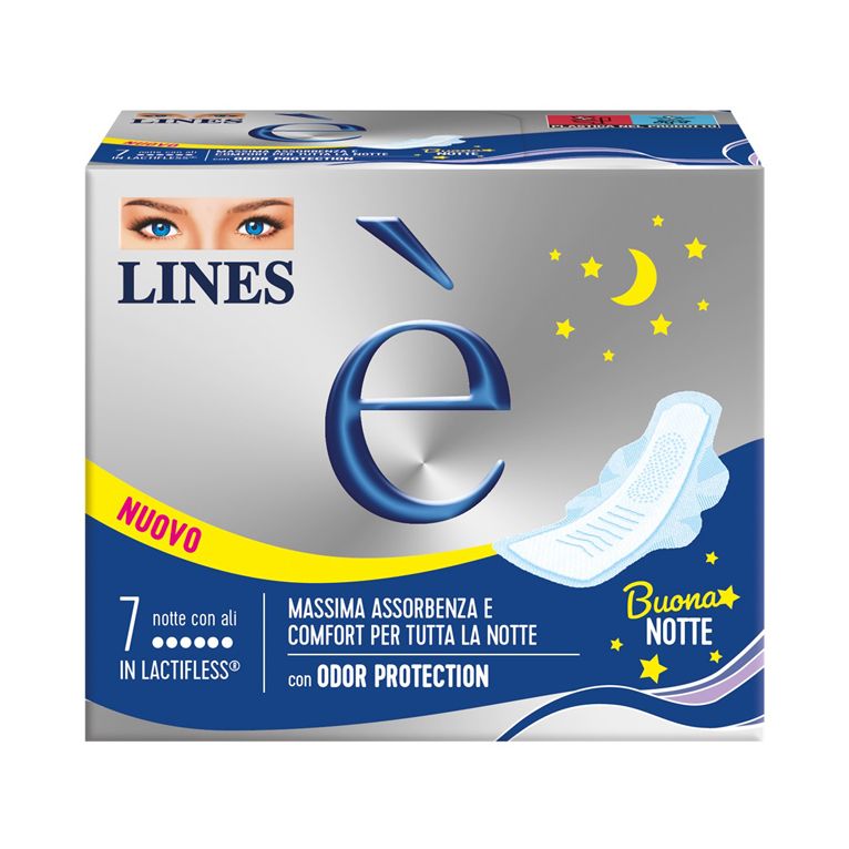 lines e' notte downcount 7 pezzi