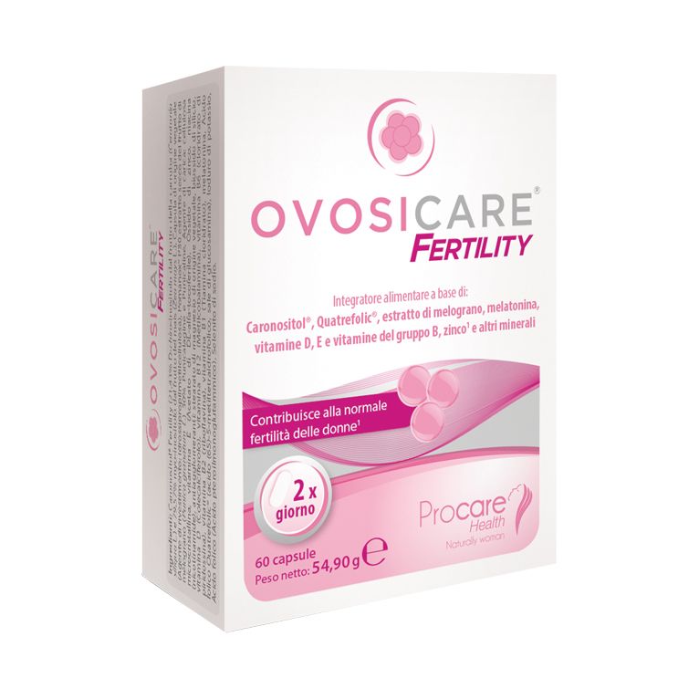 ovosicare fertility 60 capsule senza glutine naturalmente privo di lattosio