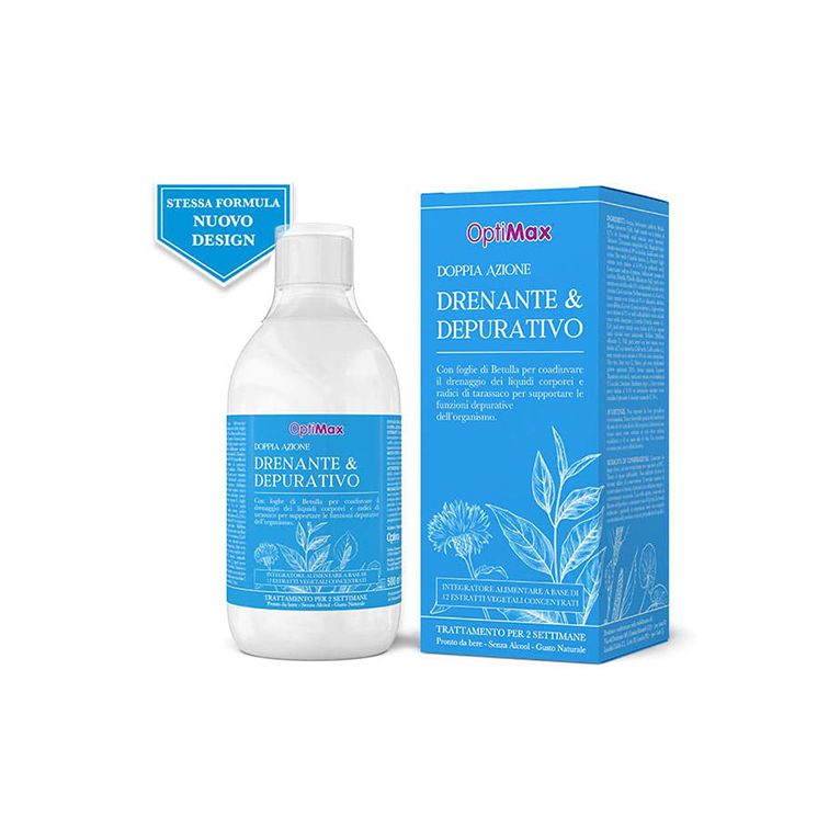 optimax drenante depurativo 500 ml
