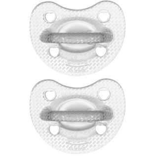 CHICCO GOMMOTTO SILICONE CRYSTAL 6-16 MESI 2 PEZZI