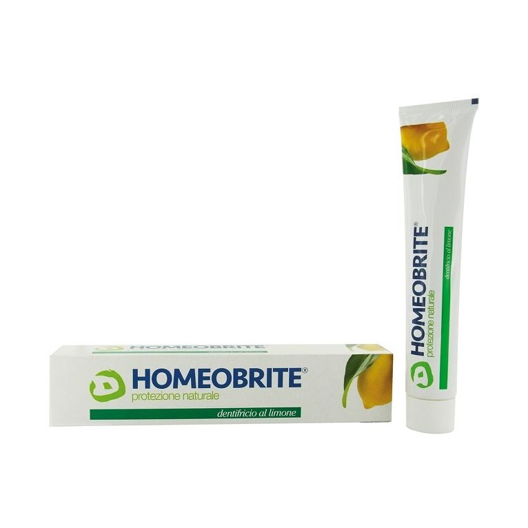 homeobrite dentifricio al limone 75 ml