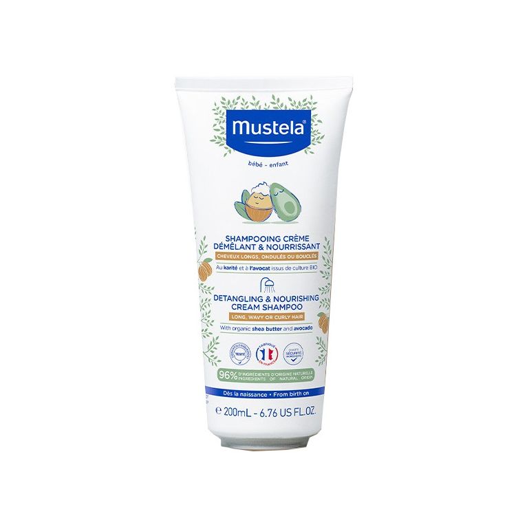 mustela shampoo nutriente districante 200 ml