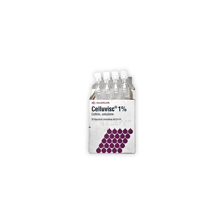 celluvisc 30 monod collirio 0,4 ml 10 mg/ml