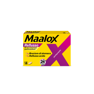 MAALOX REFLUSSO 14 cpr gastrores 20 mg