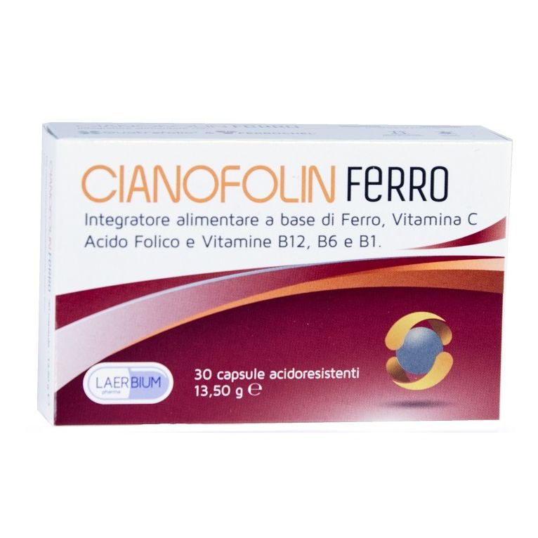 cianofolin ferro 30 capsule acidoresistenti