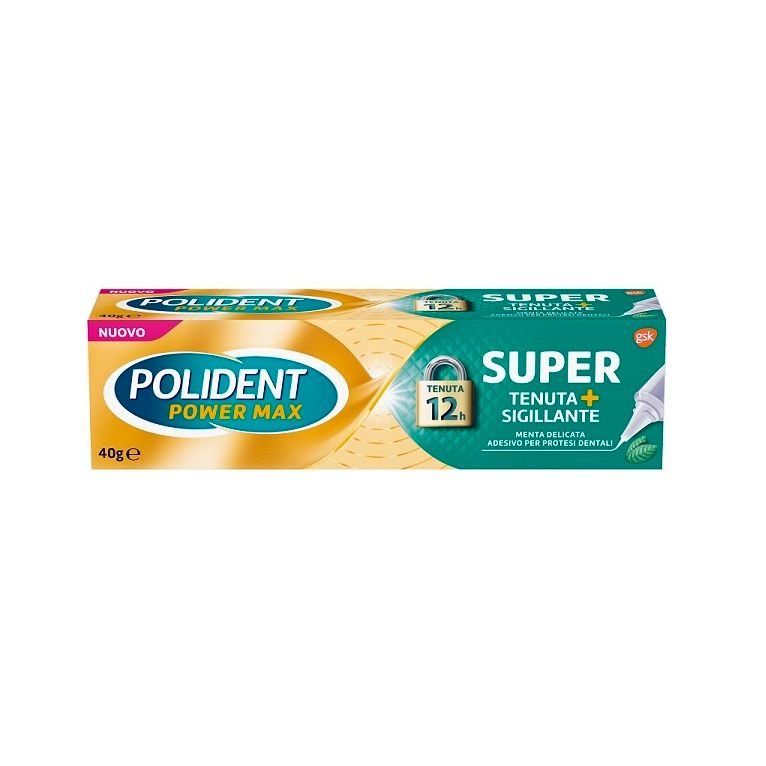 polident super tenuta+sigillante menta delicata adesivo protesi dentale 40 g