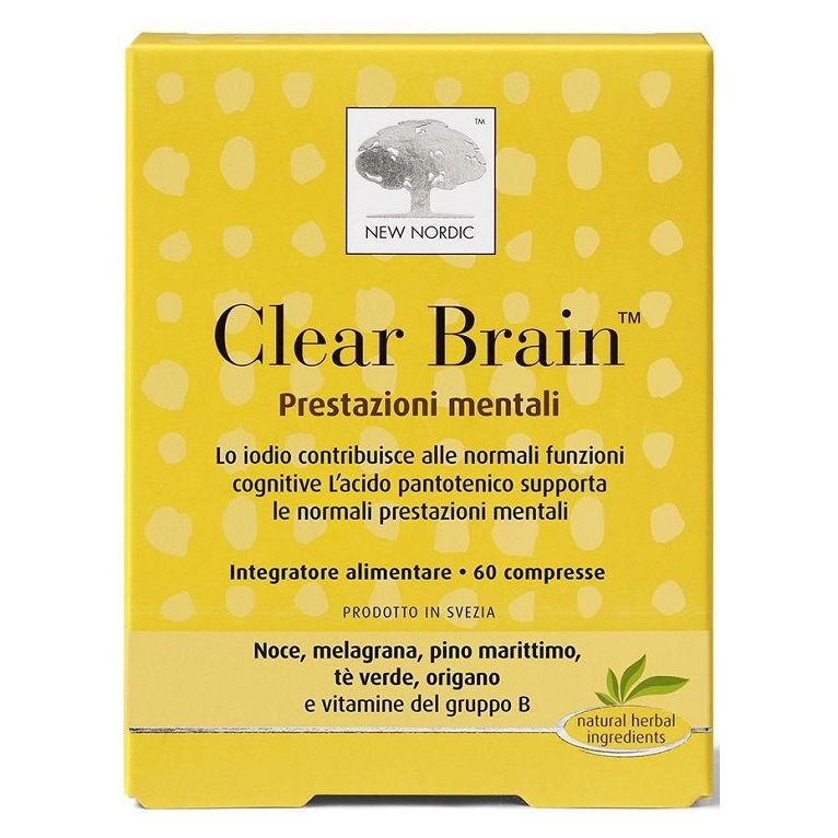clear brain 60 compresse
