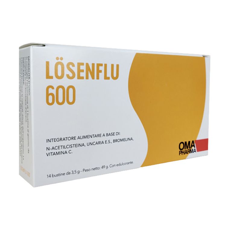 losenflu 600mg 14 bustine 3,5 g