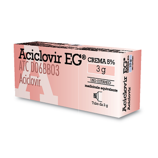 ACICLOVIR (EG) crema derm 3 g 5%