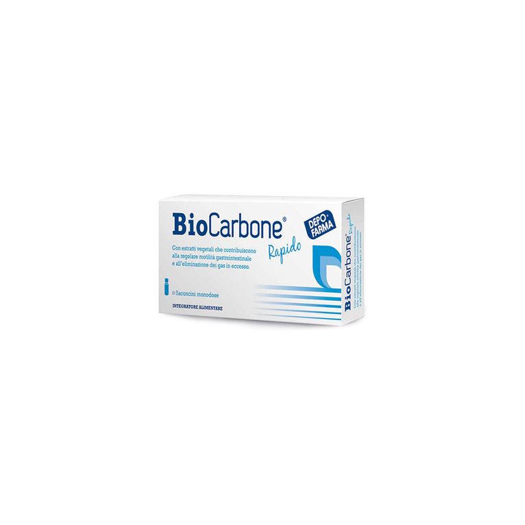 biocarbone rapido 8 flaconcini