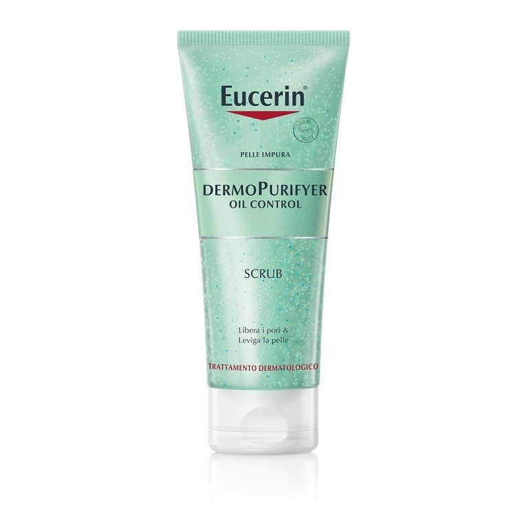 eucerin pelle impura dermopurifyer oil control scrub 100 ml