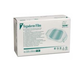 MEDICAZIONE TRASPARENTE STERILE SEMIPERMEABILE IN POLIURETANO TEGADERM FILM CM10X12 5 PEZZI
