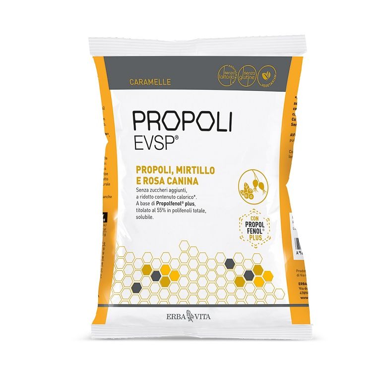propoli evsp caramelle propoli mirtillo rosa canina 65 g