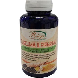 CURCUMA & PIPERINA RUBIGEN 120 COMPRESSE DA 500 MG