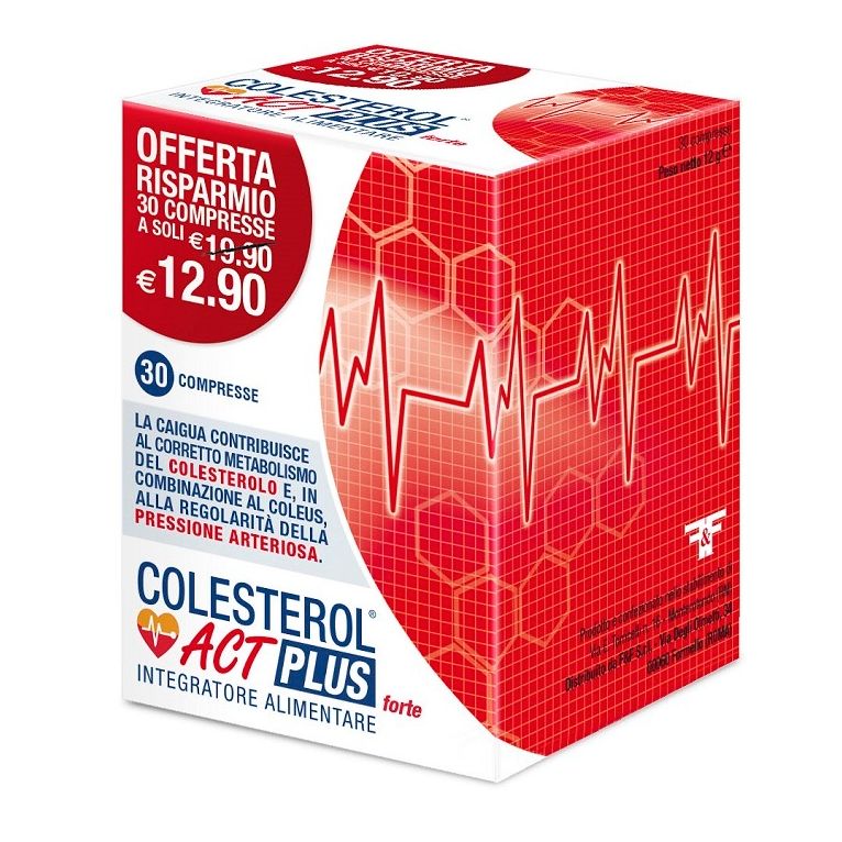 colesterol act plus forte 30 compresse