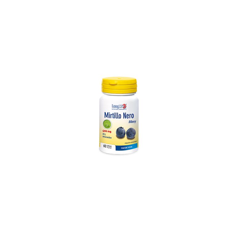 longlife mirtillo nero 60 capsule vegetali
