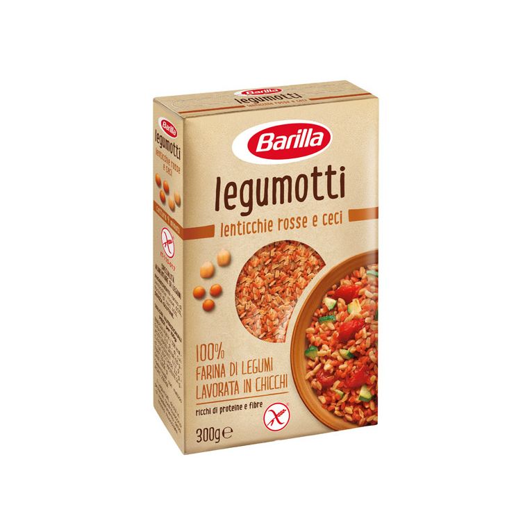 barilla legumotti lenticchie rosse e ceci 300 g