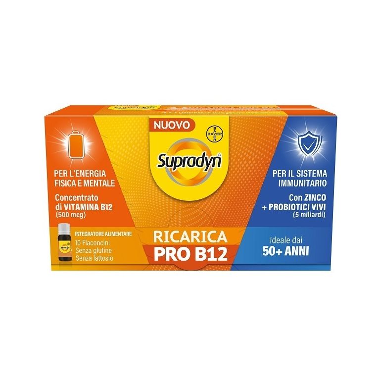 supradyn ricarica pro b12 10 flaconcini