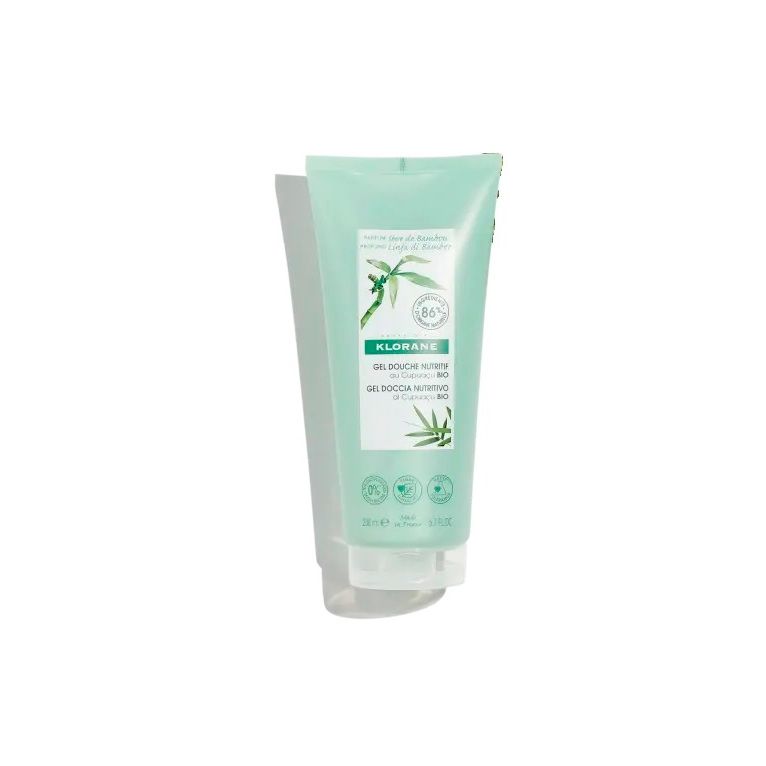 klorane gel doccia linfa di bamboo 200 ml