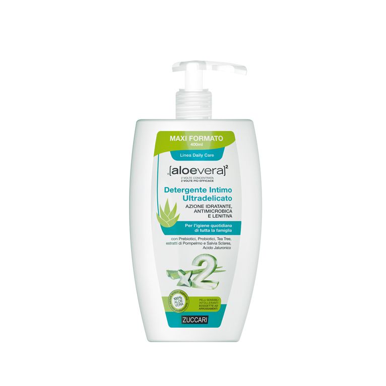 aloevera2 detergente intimo ultradelicato 400 ml