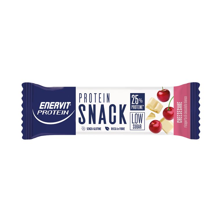 enervit protein snack cheescake low sugar 30 g
