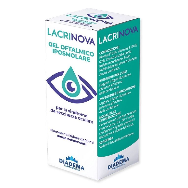 lacrinova gel oftalmico iposmolare tb 10 ml