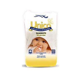 UNICO QUADROTTI 100% COTONE 60 PEZZI