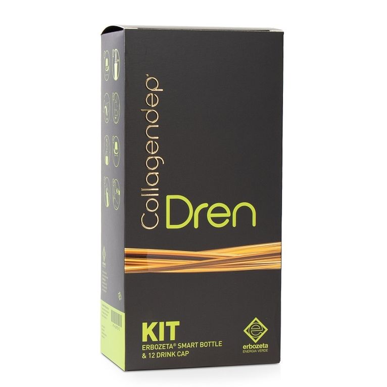 collagendep dren starter kit 12 drink cap + smart bottle