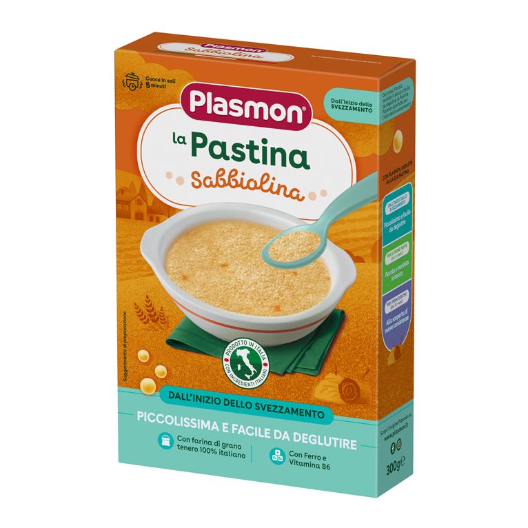 plasmon pasta sabbiolina 300 g