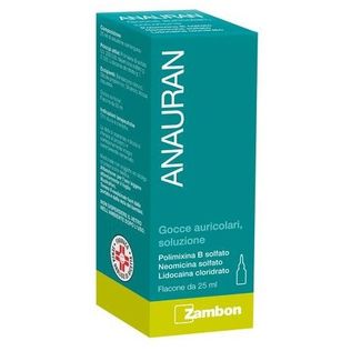 ANAURAN gtt oto 25 ml