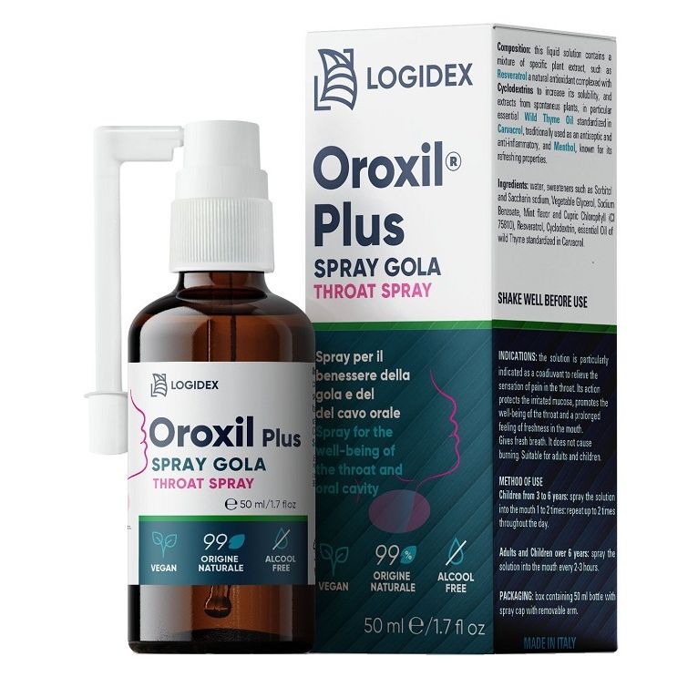 oroxil plus spray gola cavo orale 50 ml