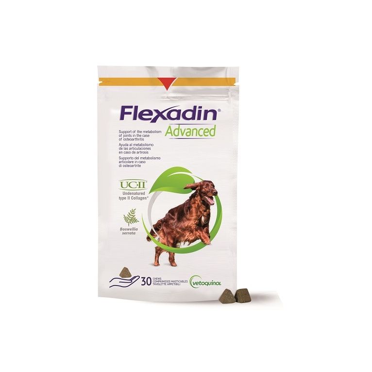 flexadin advanced cane tutte le taglie 30 tavolette appetibili