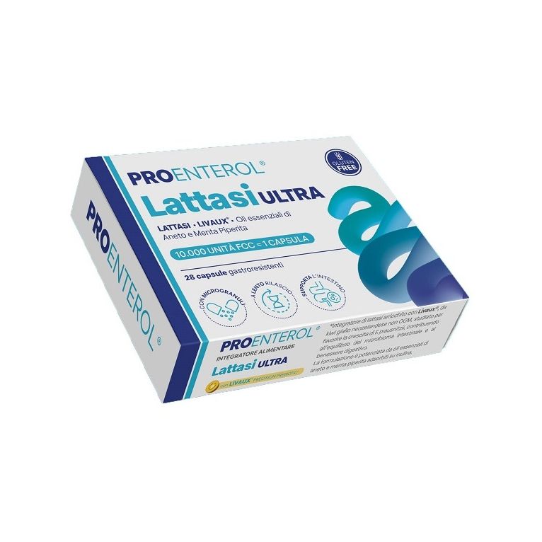 proenterol lattasi ultra 28 capsule gastroresistenti senza glutine