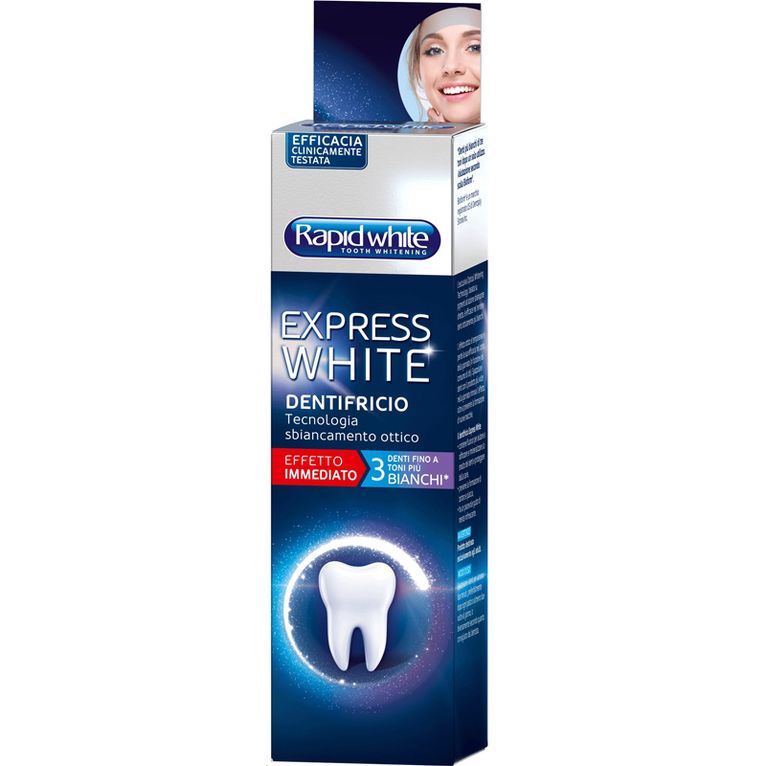rapid white dentifricio express white 75ml
