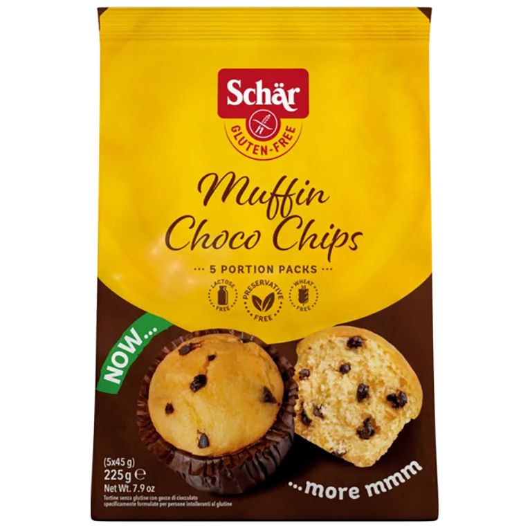 schar muffin choco chip 225 g