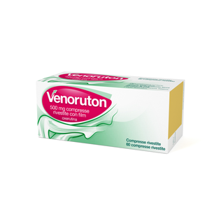 VENORUTON 60 cpr riv 500 mg
