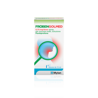 FROBENGOLMED spray mucosa orale 15 ml 8,75 mg/dose