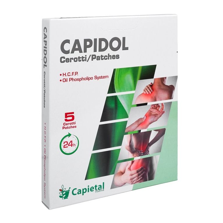 capidol cerotti dermici high concentration frozen phospholipo 5 pezzi
