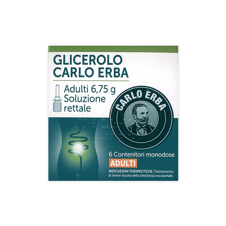 glicerolo (carlo erba) ad 6 microclismi 6,75 g