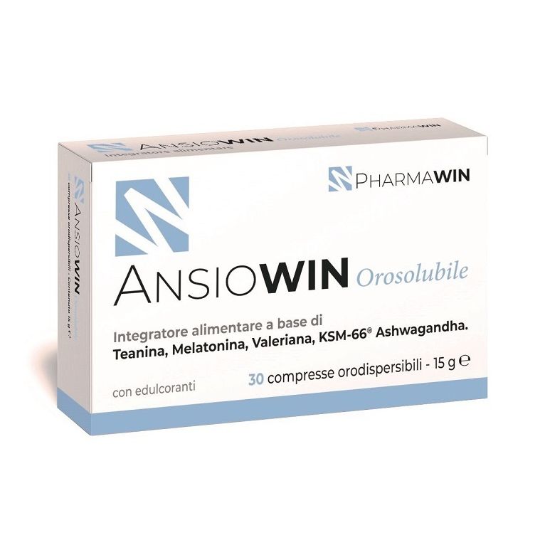 ansiowin orosolubile 30 compresse
