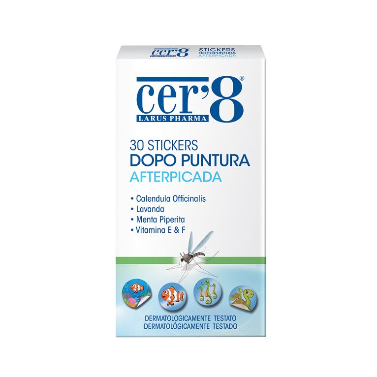 cer'8 stickers dopo puntura 30 pezzi