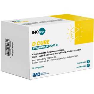IMOPRO D CUBE 90 COMPRESSE 600 MG