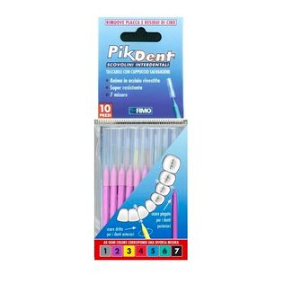 PIKDENT STUZZICOLINO 2 VIOLA 10 PEZZI