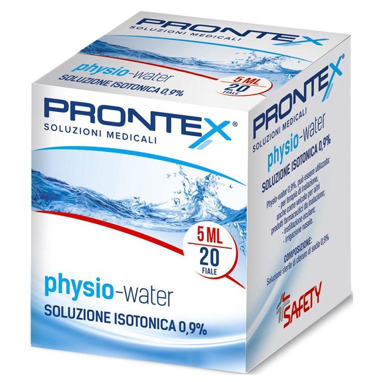 soluzione fisiologica prontex physio isotonic 20 fiale da 5ml