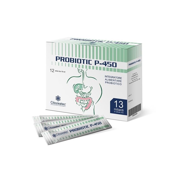 probiotic p-450 12 stick monodose 10 ml