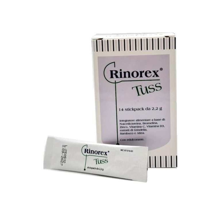 rinorex tuss 14 stickpack da 2,2 g