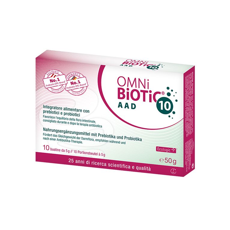 omni biotic 10 aad 10 bustine da 5 g