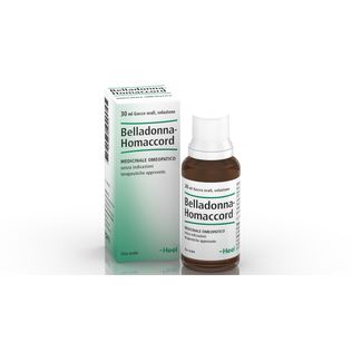 BELLADONNA HOMACCORD gocce orali 30 ml flacone contagocce