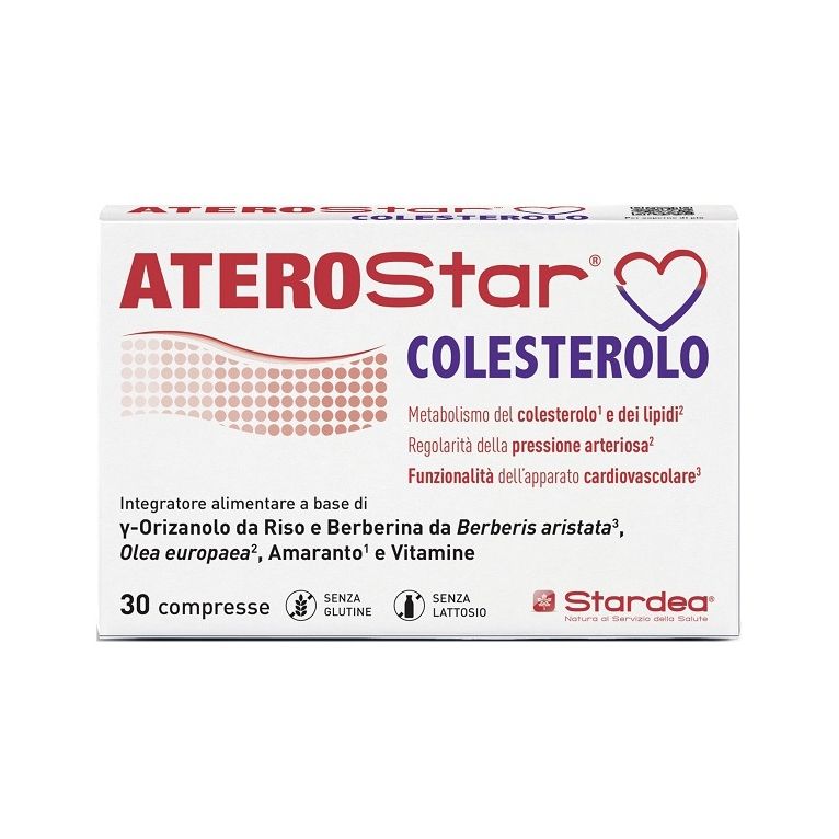 aterostar colesterolo 30 compresse
