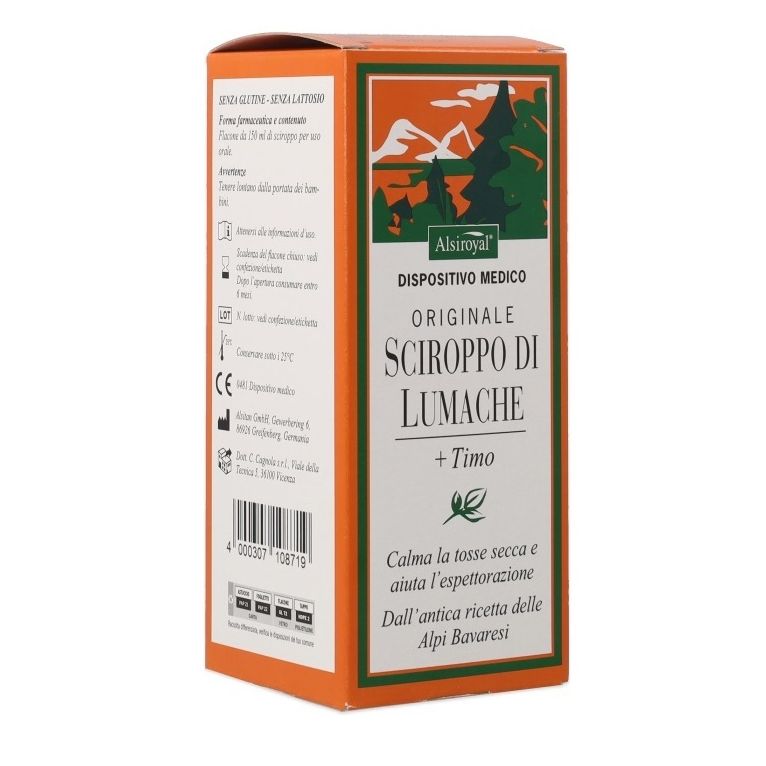 sciroppo lumache originale alsitan 150 ml